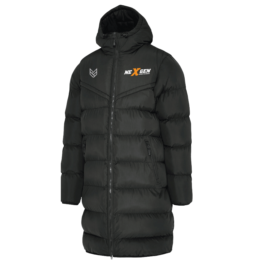 NeXGen Sports Academy Community ACADEMY LONG PUFFER JACKET