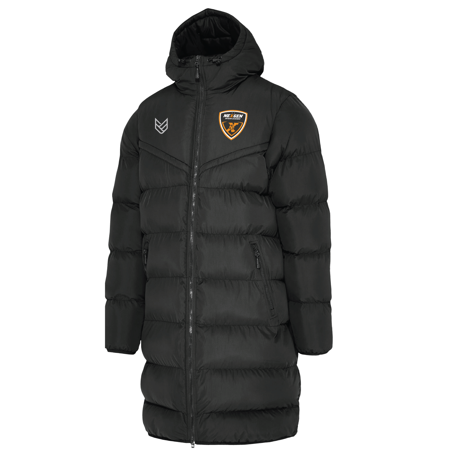 NeXGen Sports Academy FC ACADEMY LONG PUFFER JACKET