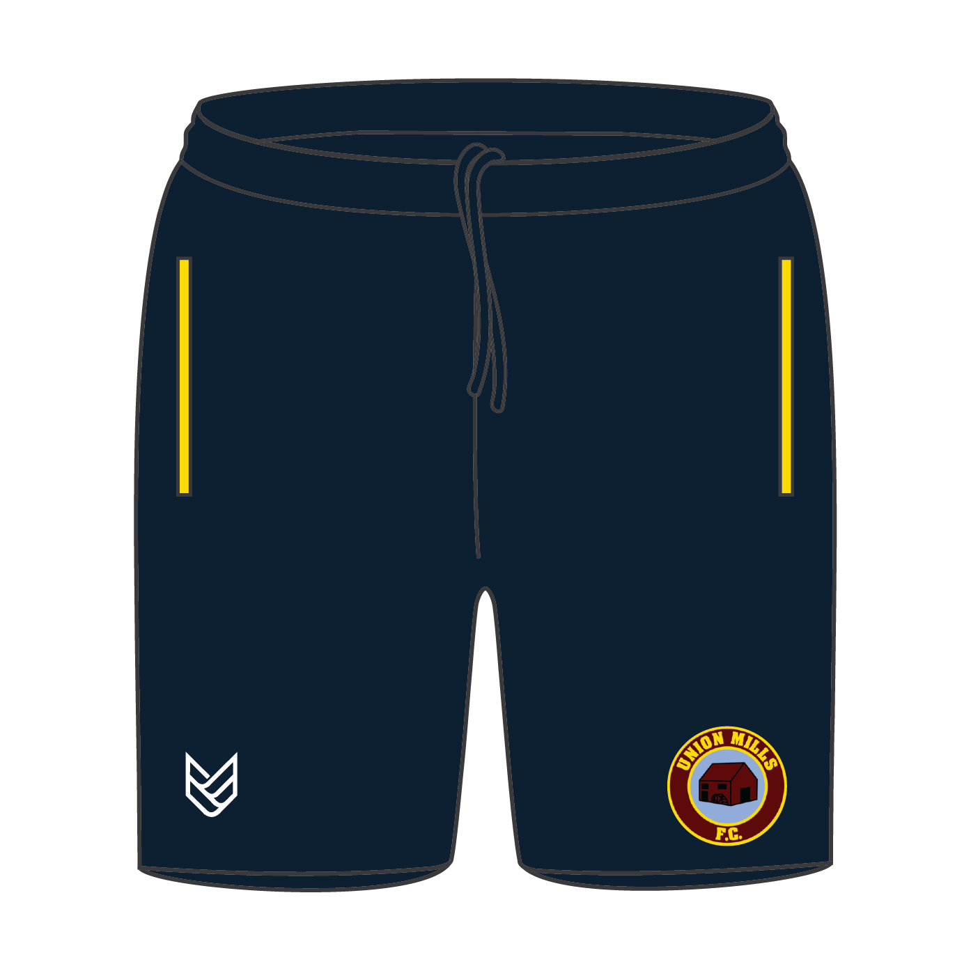 Union Mills FC LEISURE SHORTS - MESH