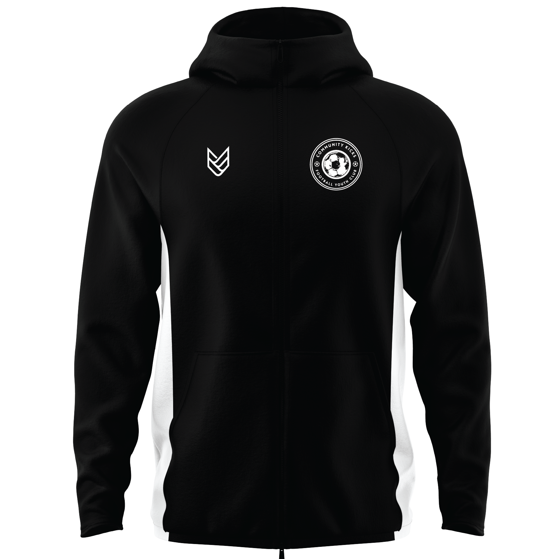 Community Kicks Tamworth ZIPPED HOODIE