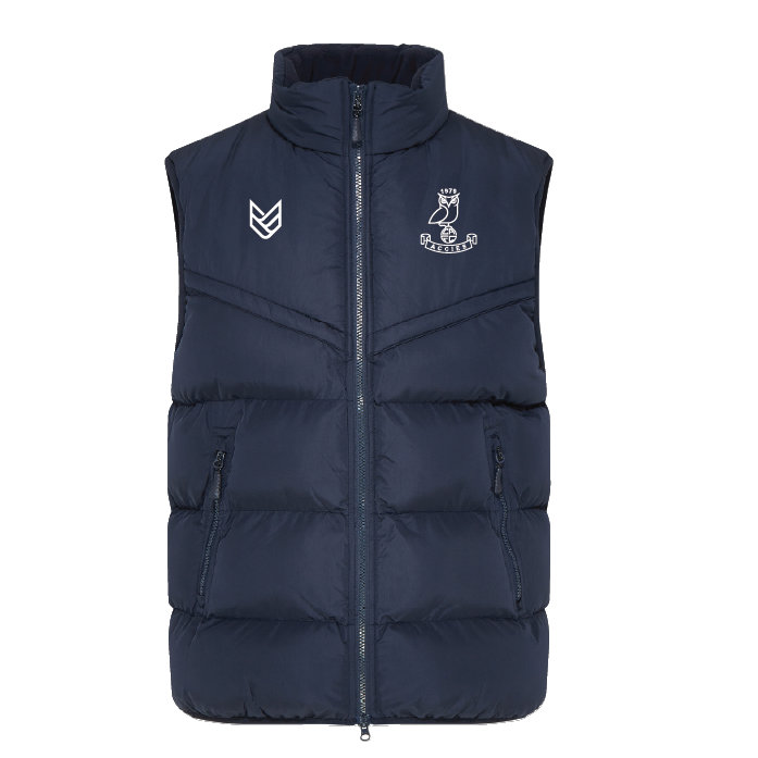 Cardiff Academicals FC ACADEMY PUFFER GILET Home