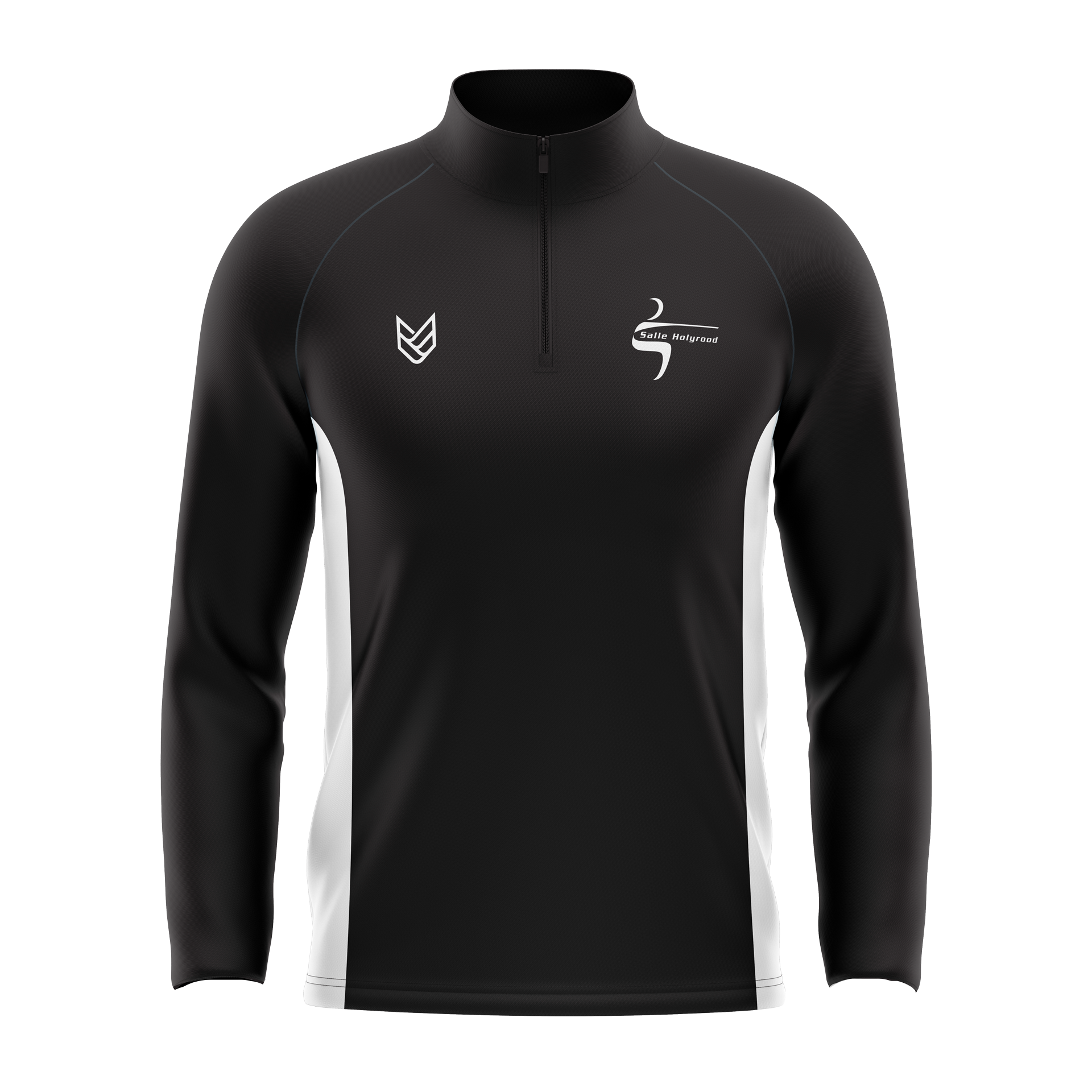 Salle Holyrood Fencing Club 1/4 ZIP SWEATSHIRT - Front