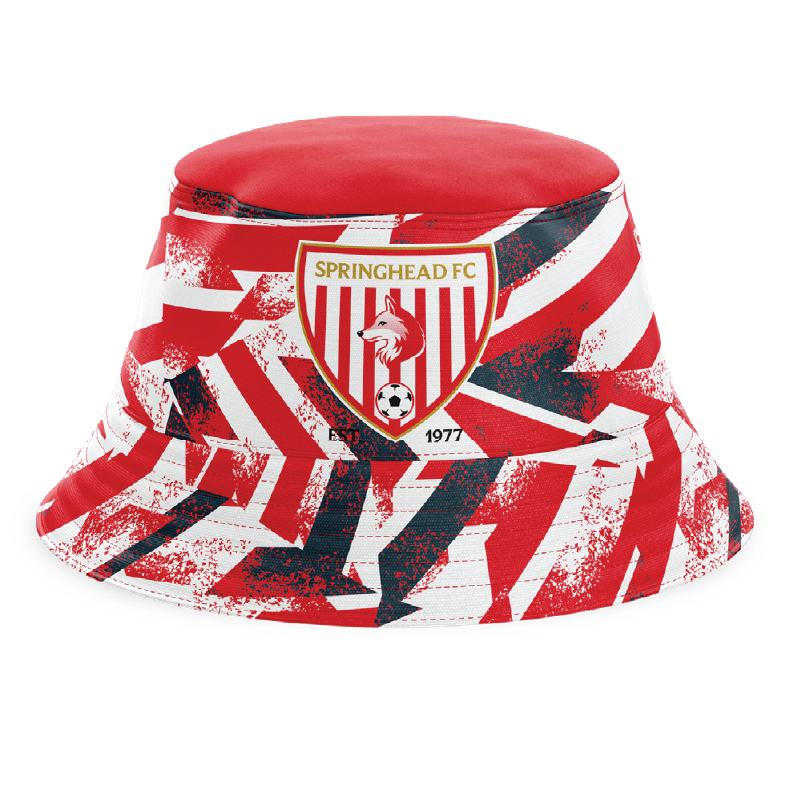 Springhead FC BUCKET HAT - Front