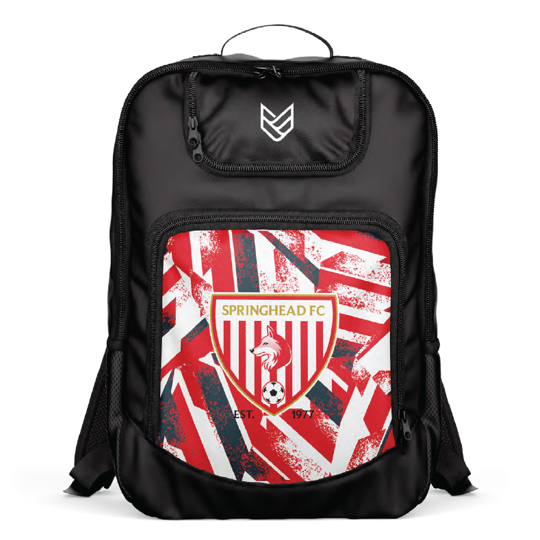 Springhead FC BACKPACK - Front
