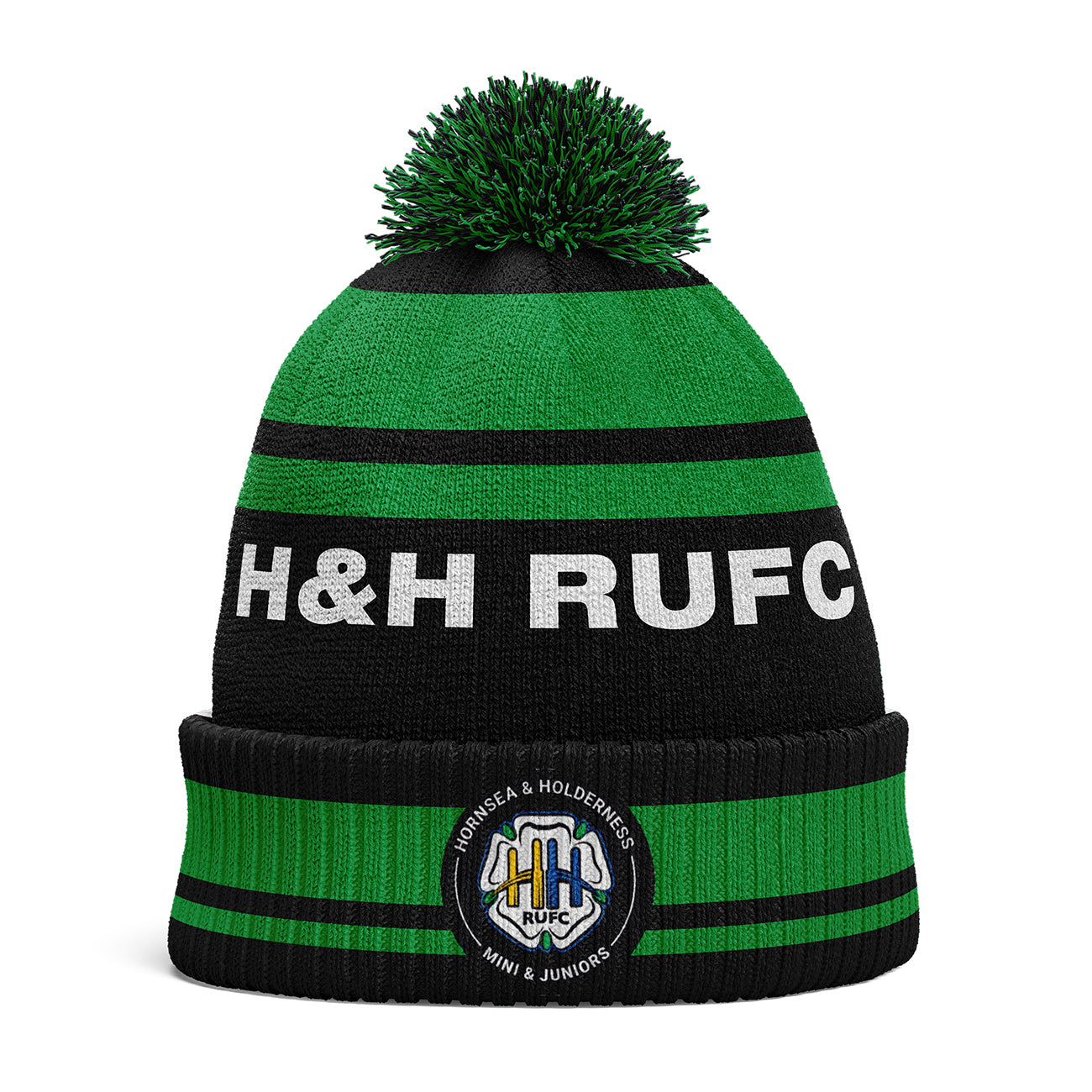 Holderness Minis and Juniors BOBBLE HAT - Front