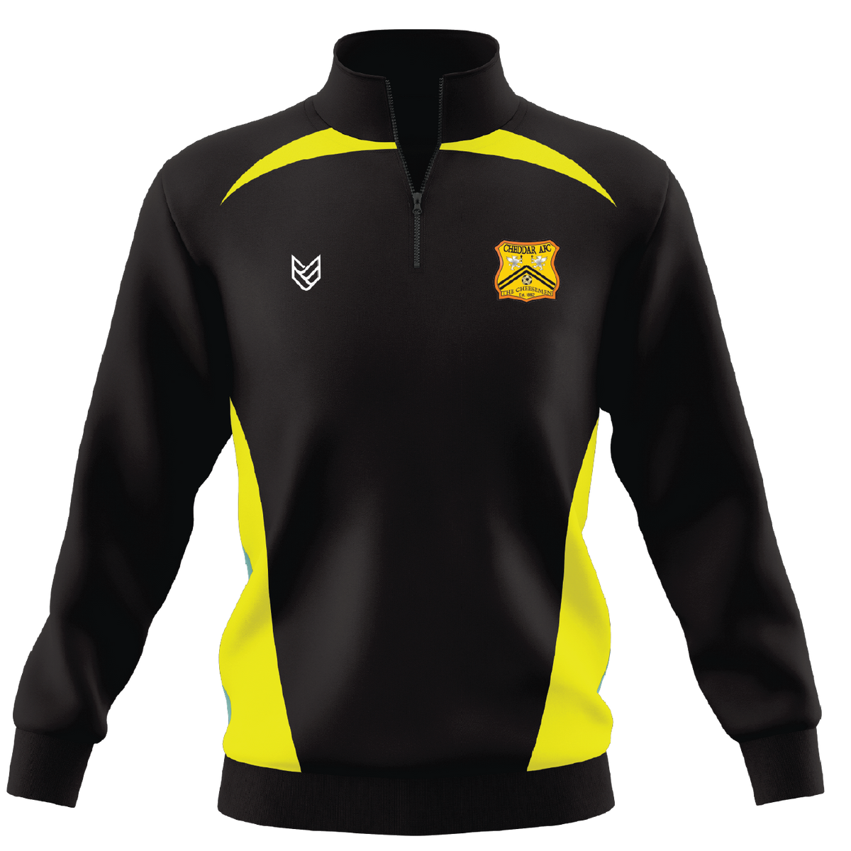 Cheddar FC 1/4 ZIP SWEATSHIRT