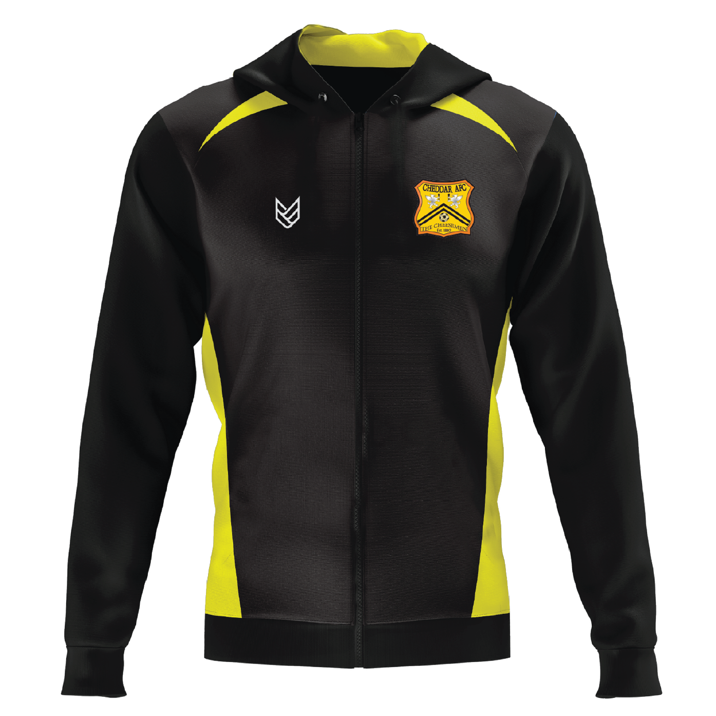 Cheddar FC ZIPPED HOODIE