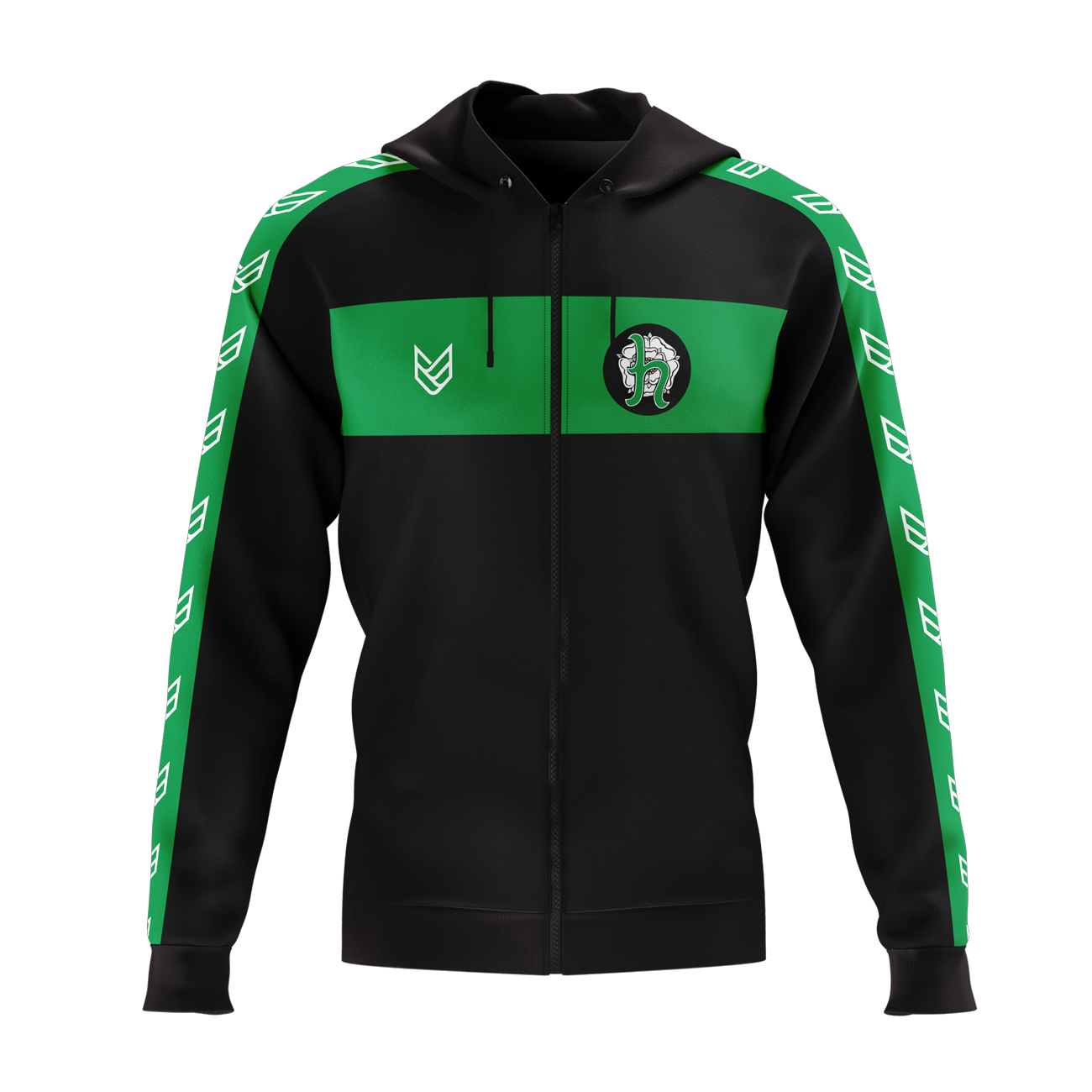 Hornsea RUFC ZIPPED HOODIE – Style 2 - Front