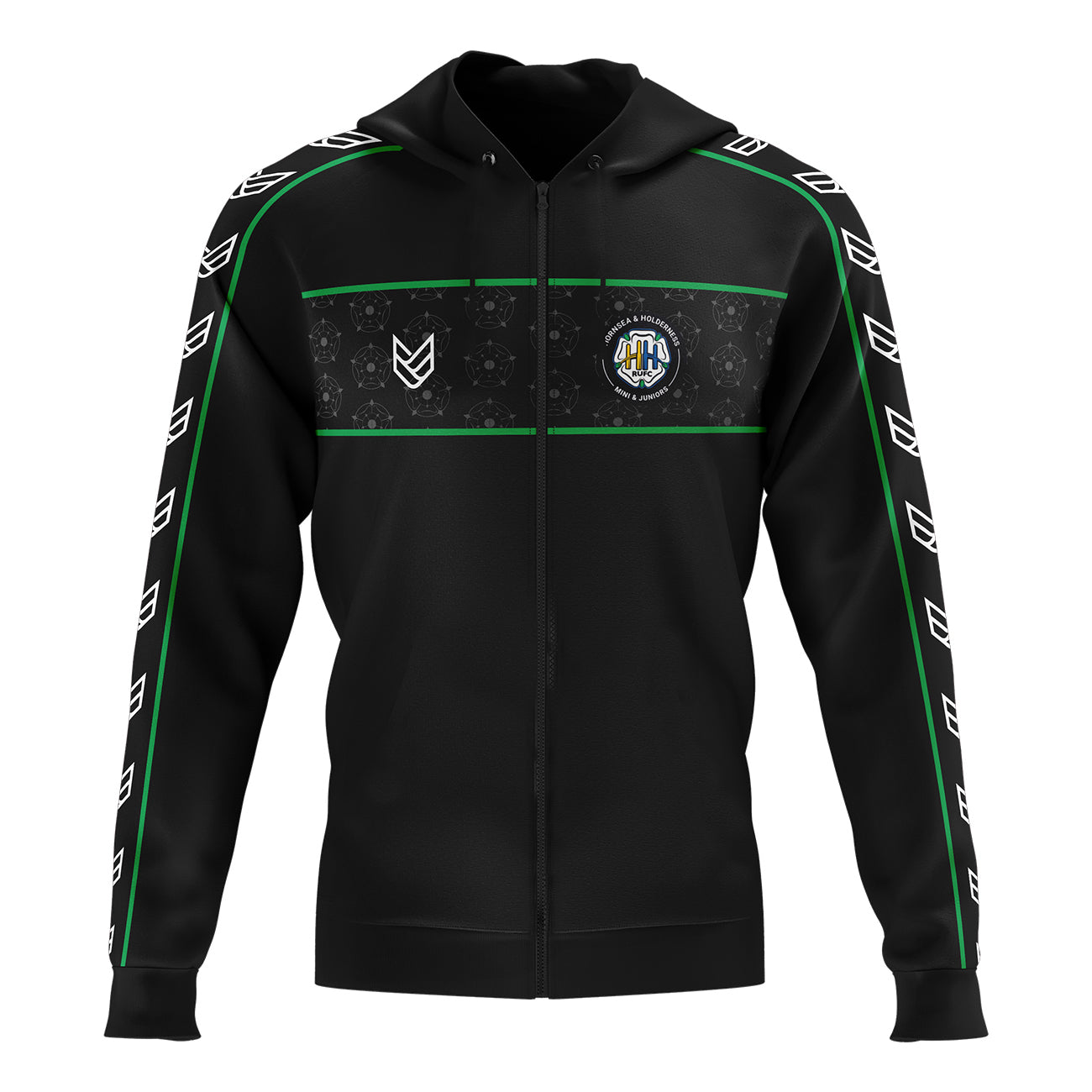 Holderness Minis and Juniors ZIPPED HOODIE - Front