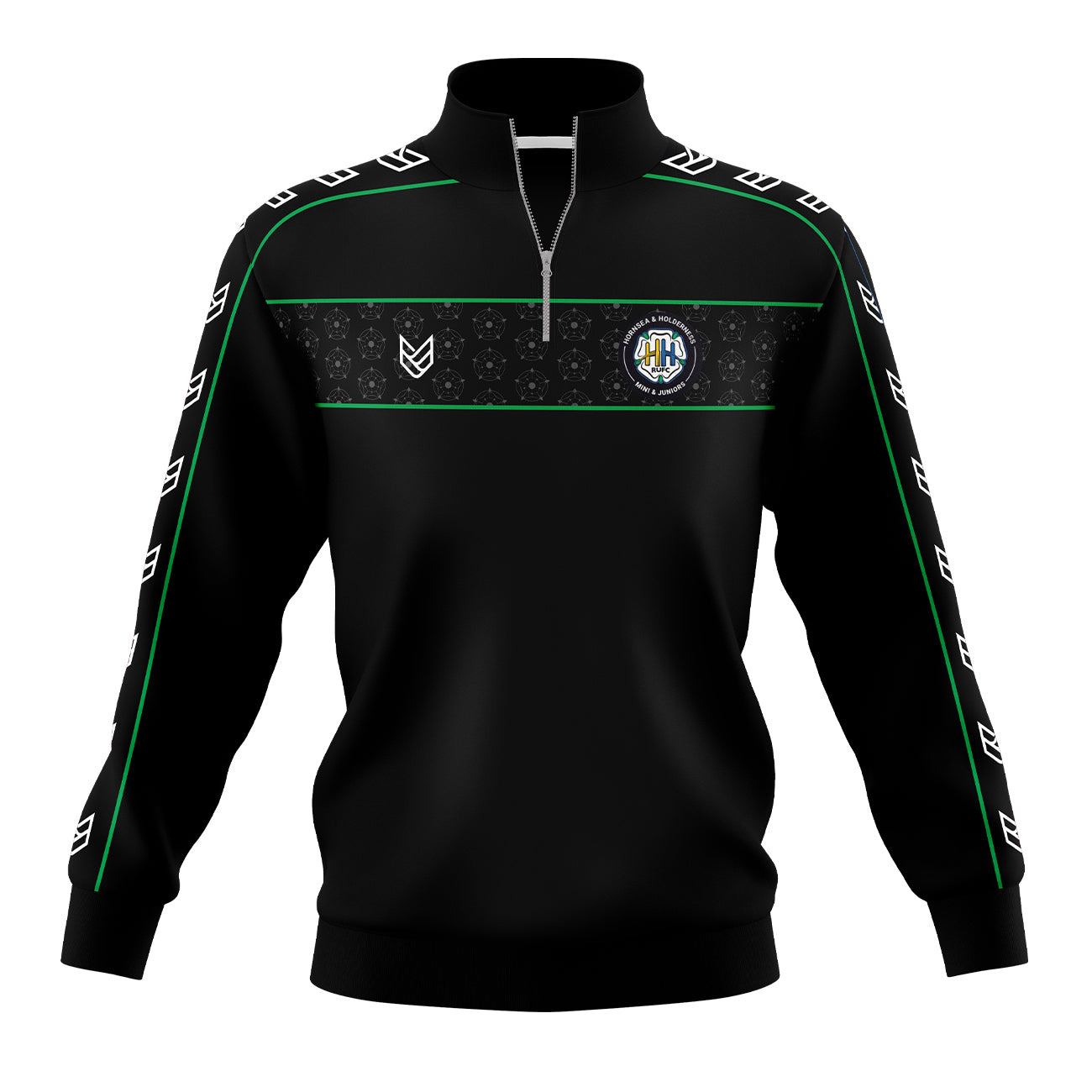 Holderness Minis and Juniors 1/4 ZIP SWEATSHIRT - Front