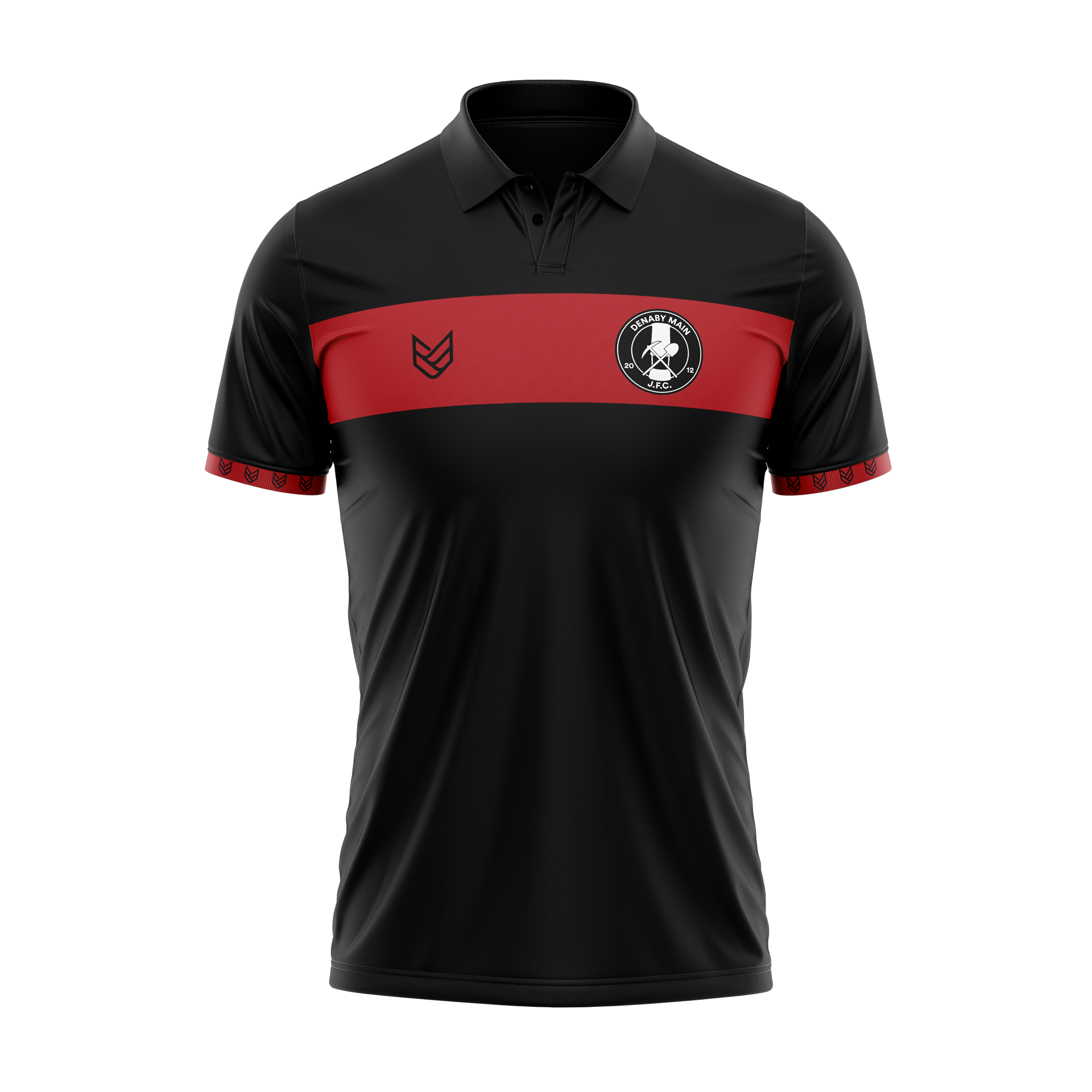 Denaby Main JFC POLO SHIRT - Front