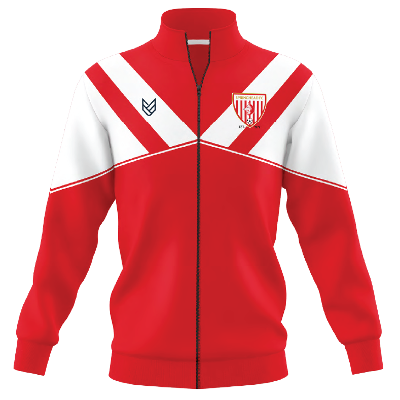 Springhead FC TRACKSUIT TOP - Front