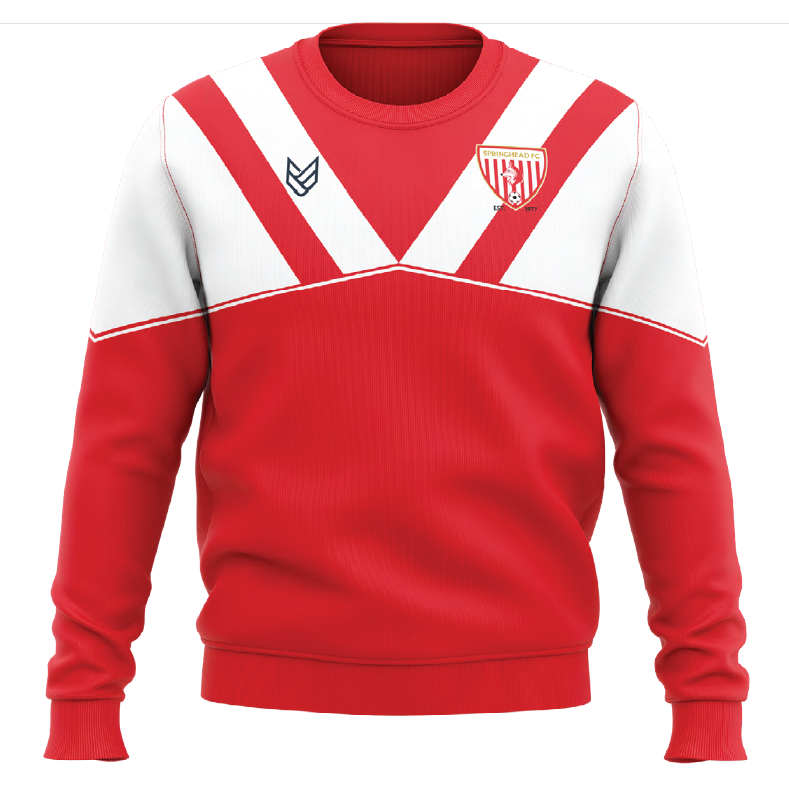 Springhead FC CREW NECK SWEATSHIRT - Front