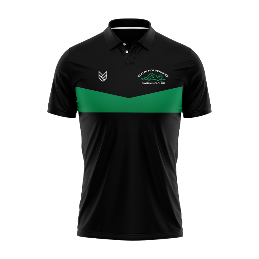 South Holderness Swimming Club POLO SHIRT - Front