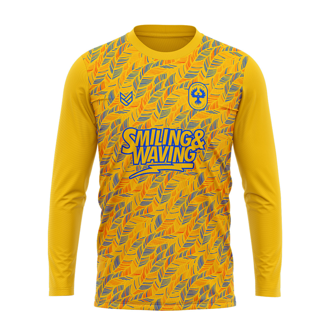 Phoenix FC PREMIER FOOTBALL SHIRT - LONG SLEEVE – Style 2 - Front