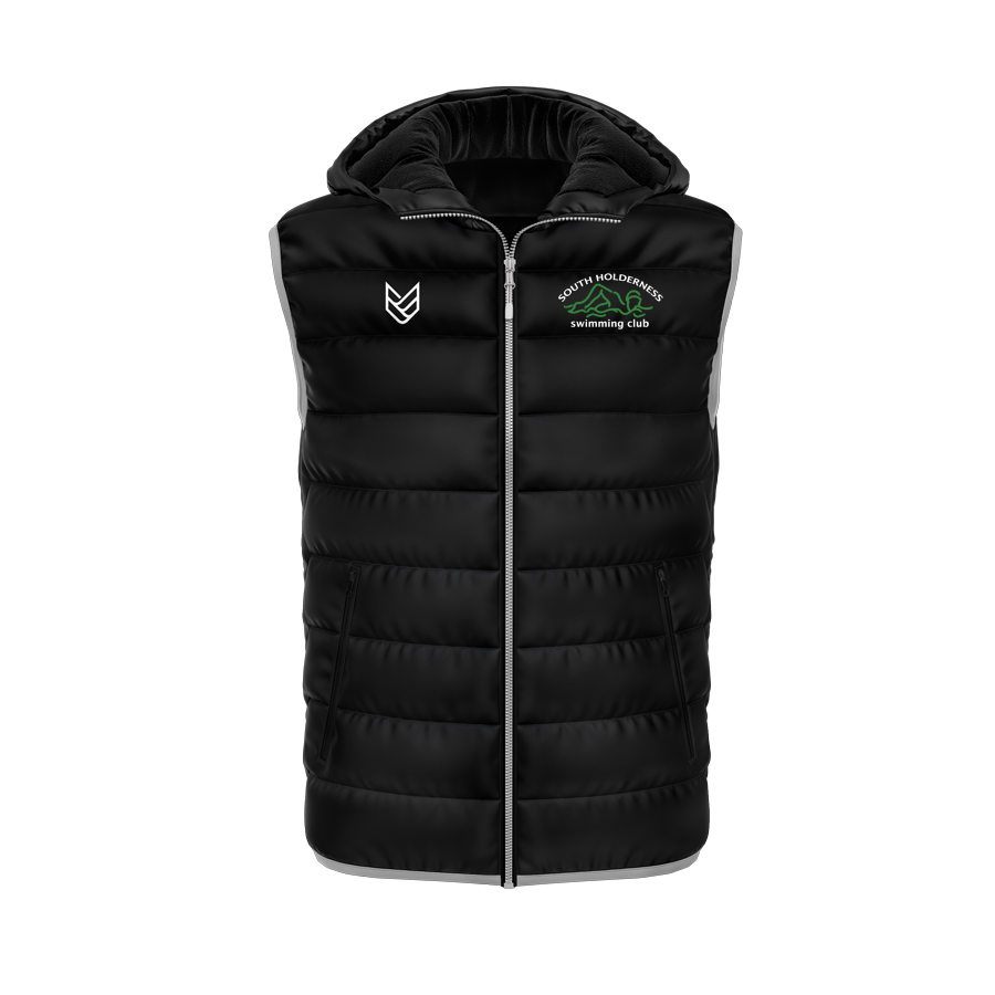 South Holderness Swimming Club PALADIN GILET (DETACHABLE HOOD) - Front