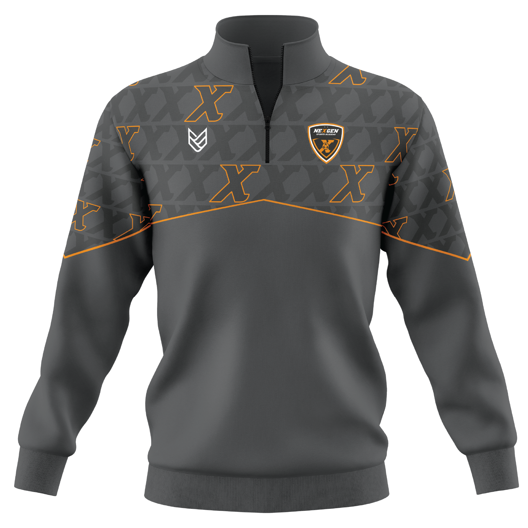 NeXGen Sports Academy FC SUBLIMATED 1/4 ZIP SWEAT