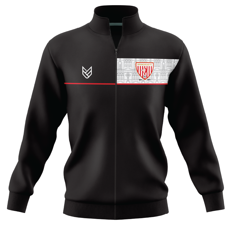 Springhead FC TRACKSUIT TOP - Front