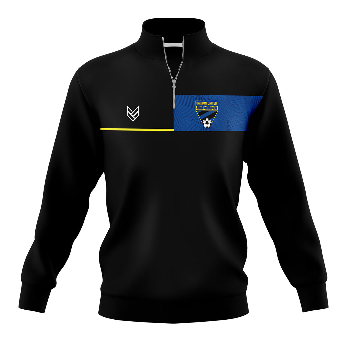 Barton United 1/4 ZIP SWEATSHIRT - Front