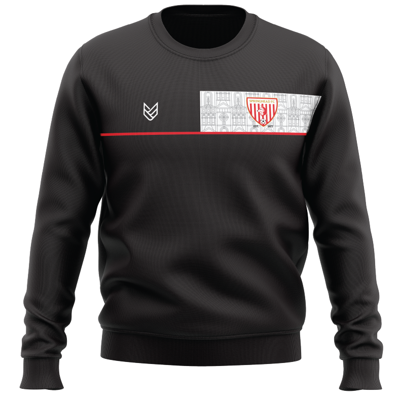 Springhead FC CREW NECK SWEATSHIRT - Front