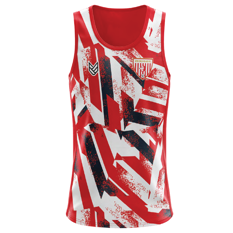 Springhead FC SUBLIMATED VEST - Front