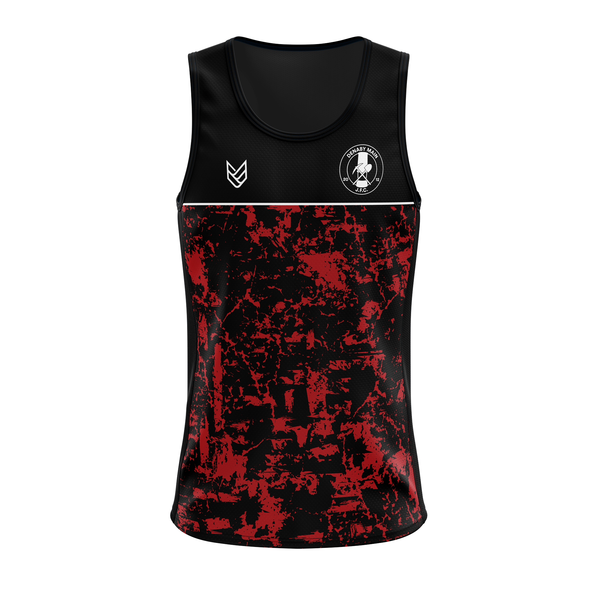 Denaby Main JFC SUBLIMATED VEST - Front
