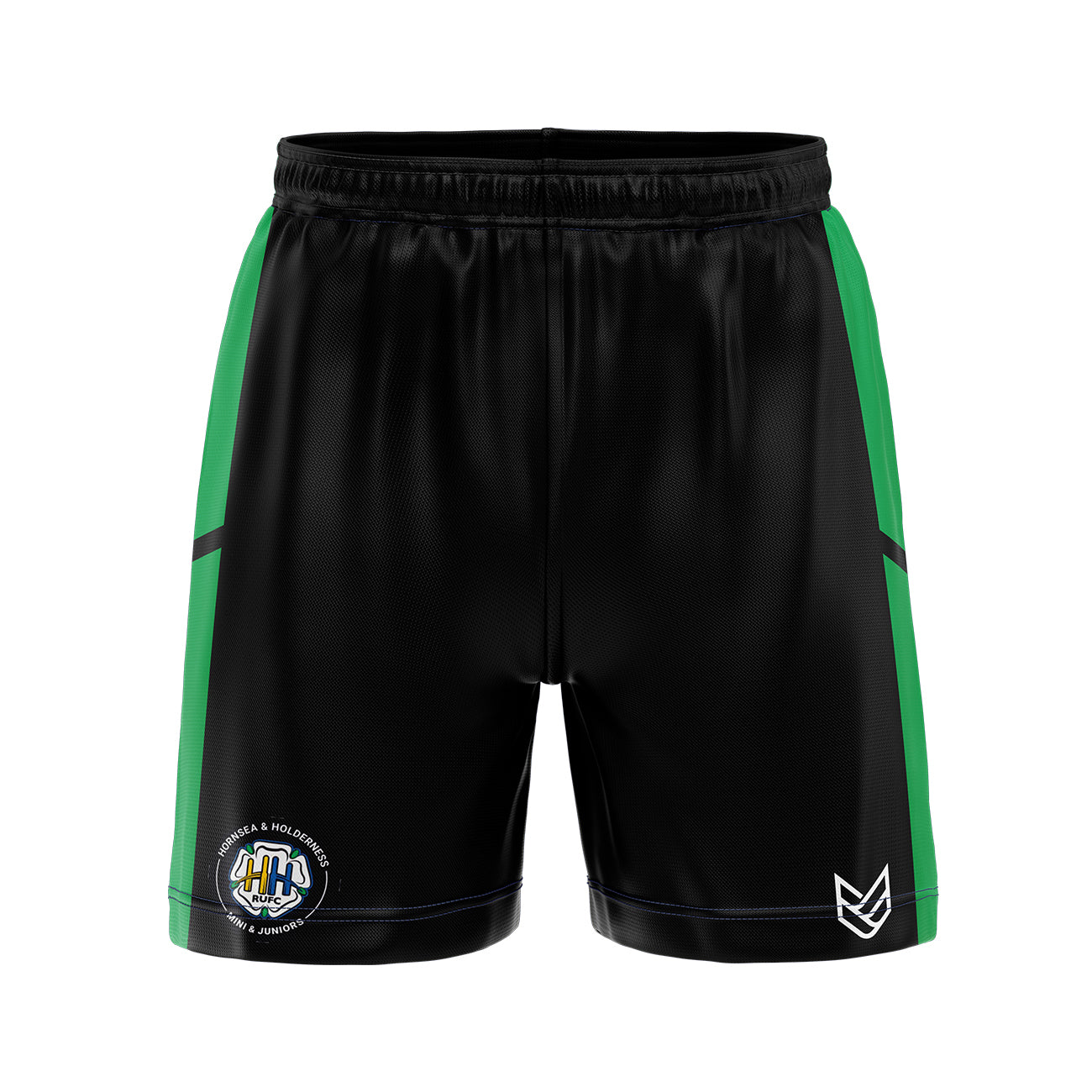 Holderness Minis and Juniors SUBLIMATED TRAINING SHORTS - Front