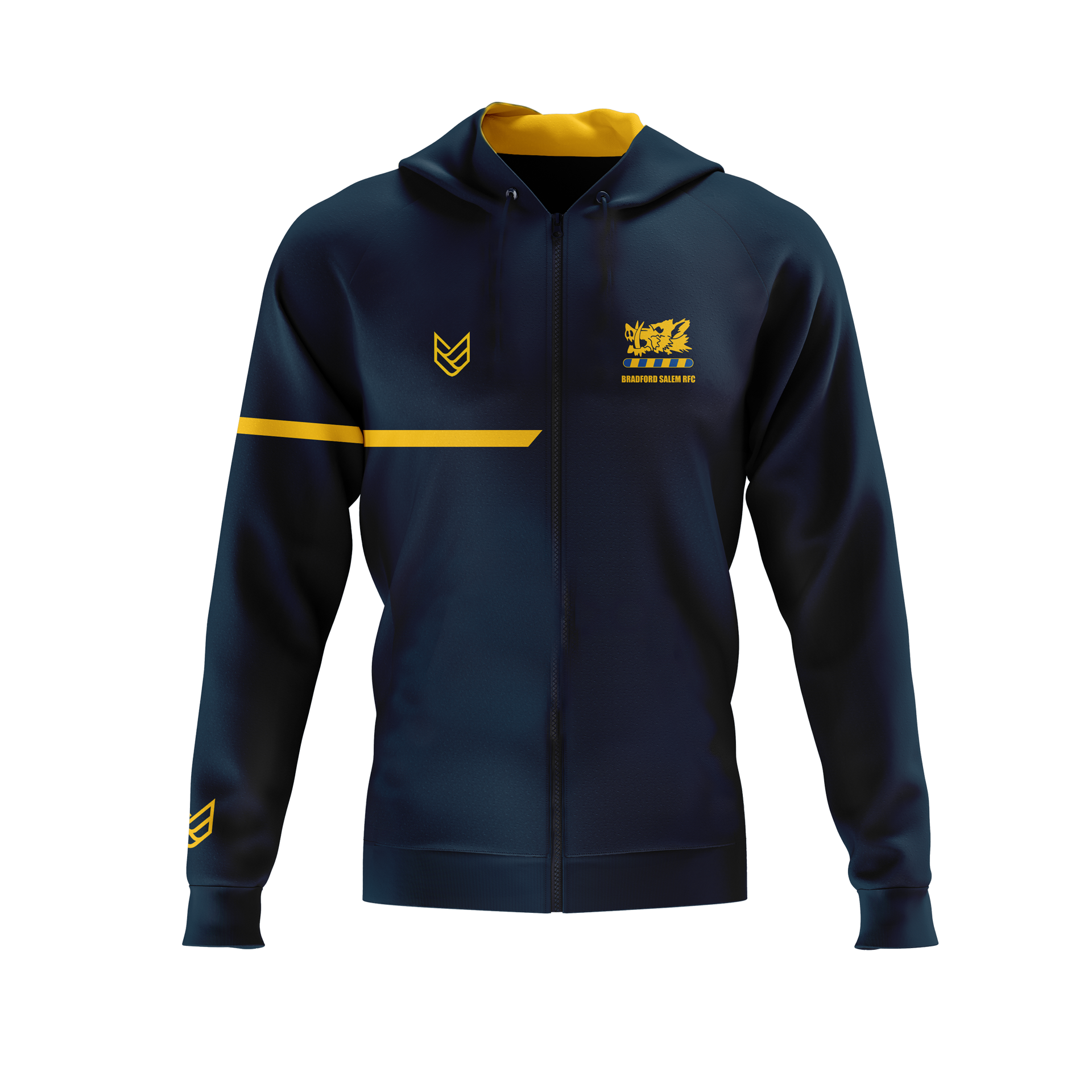 Bradford Salem RFC Zipped Hoodie