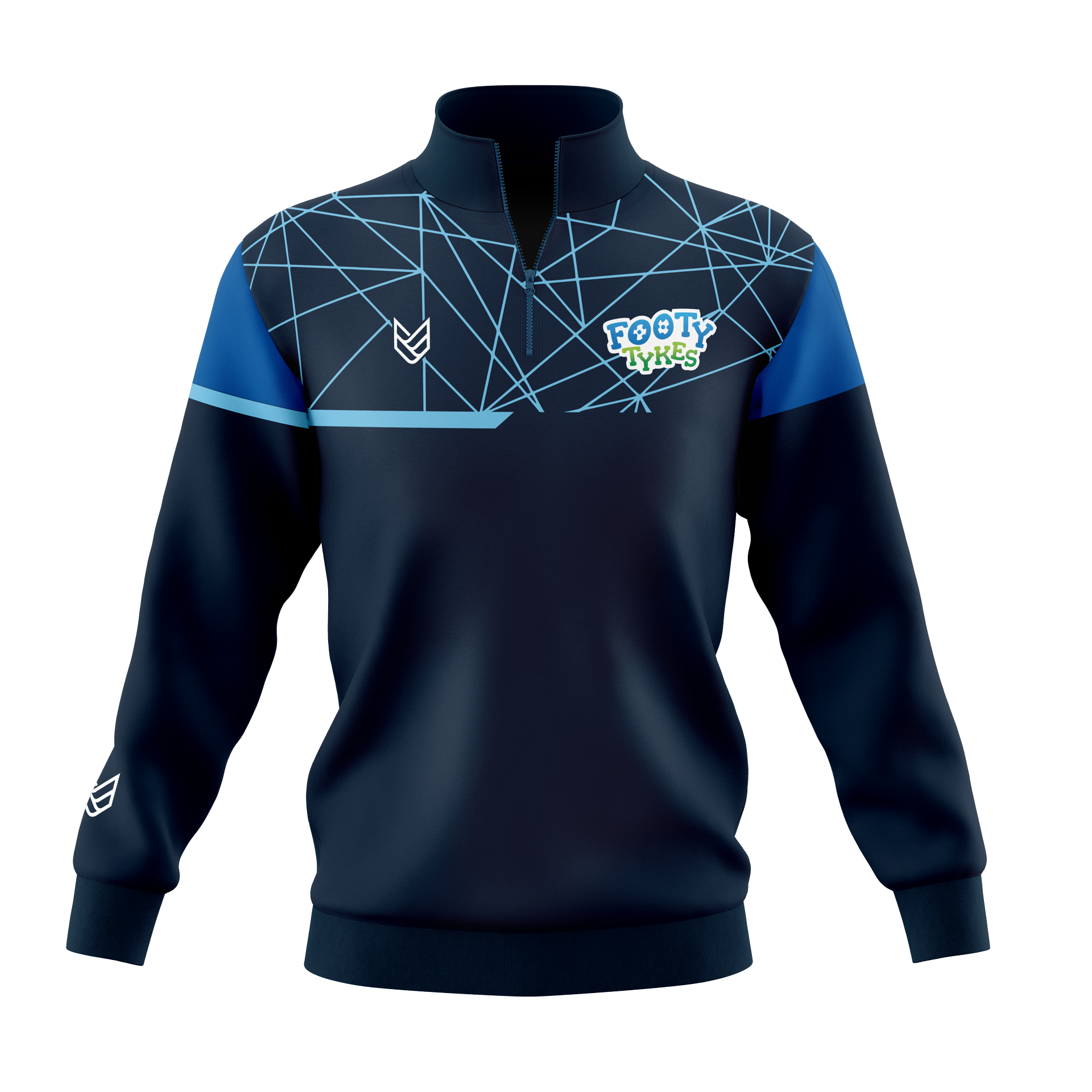 Footy Tykes 1/4 ZIP SWEATSHIRT - Front