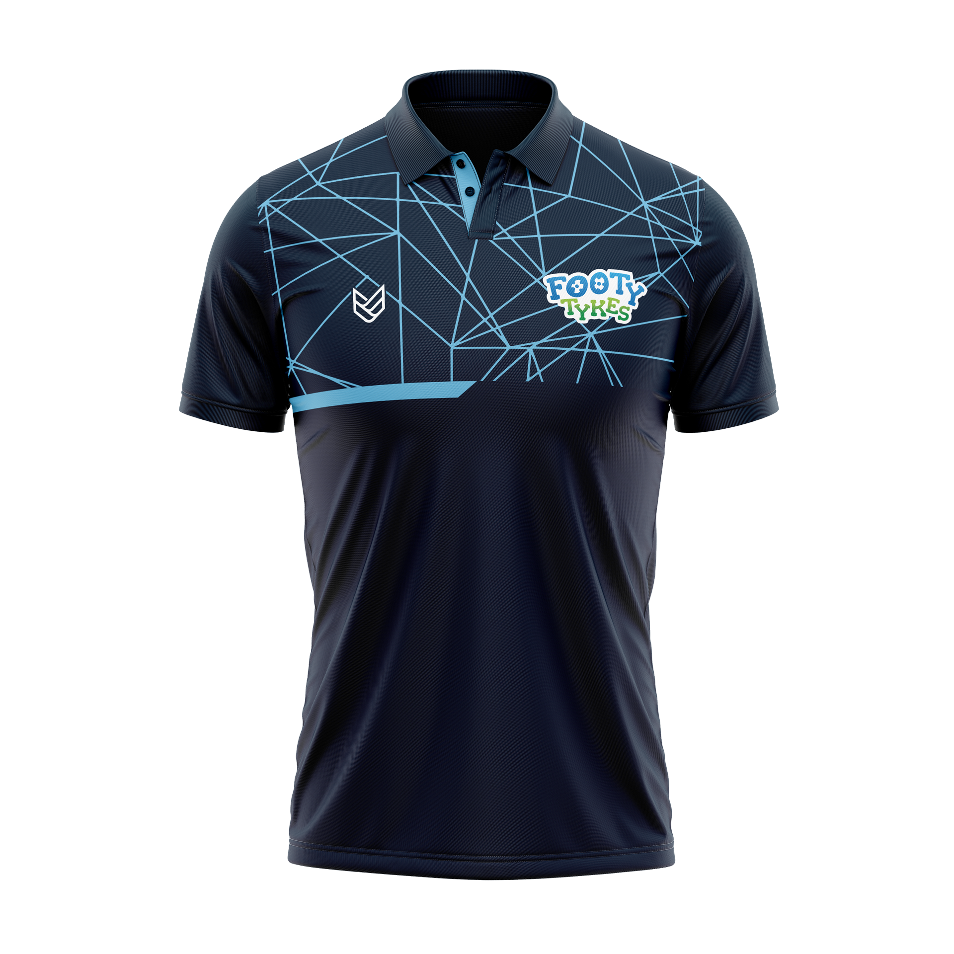 Footy Tykes POLO SHIRT - Front