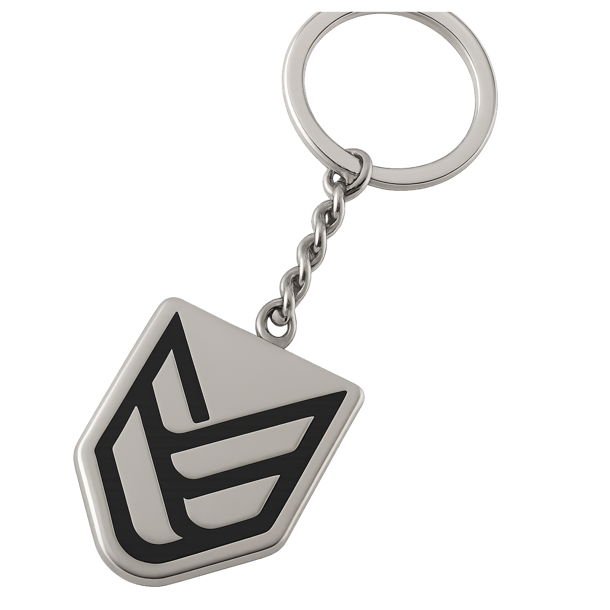 APX Metal Key Ring Silver