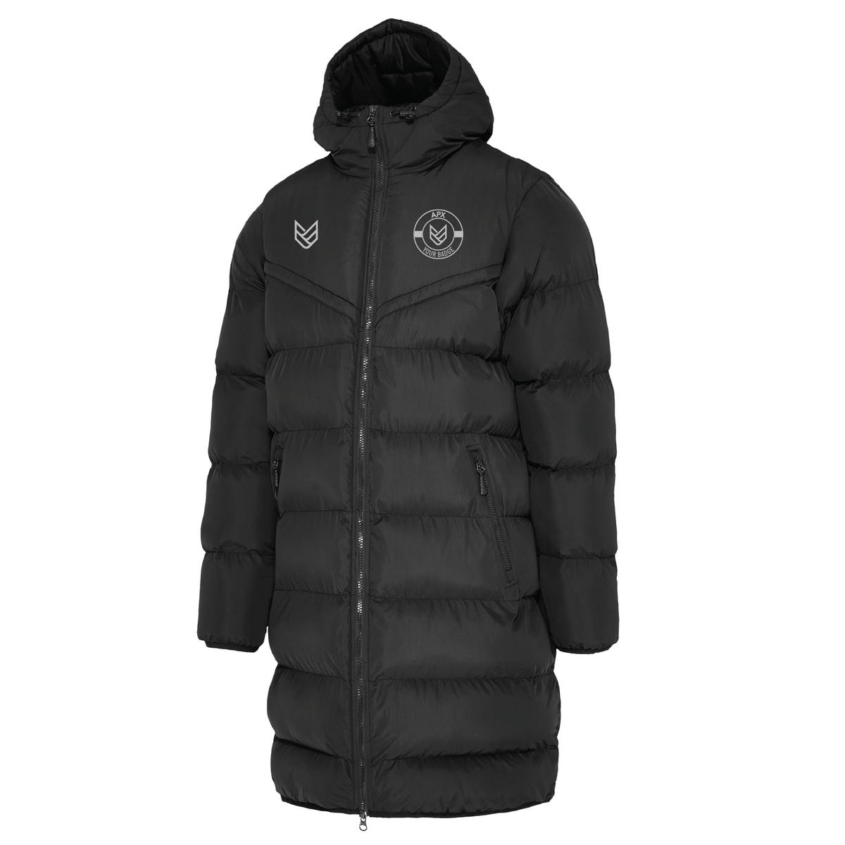Denaby Main JFC ACADEMY LONG PUFFER COAT