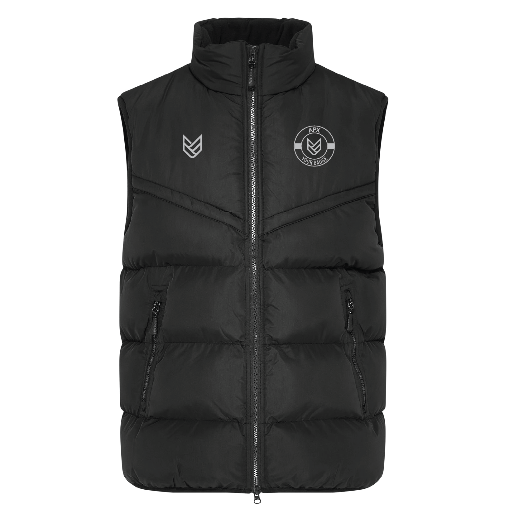 Tupton RUFC ACADEMY PUFFER GILET BLACK