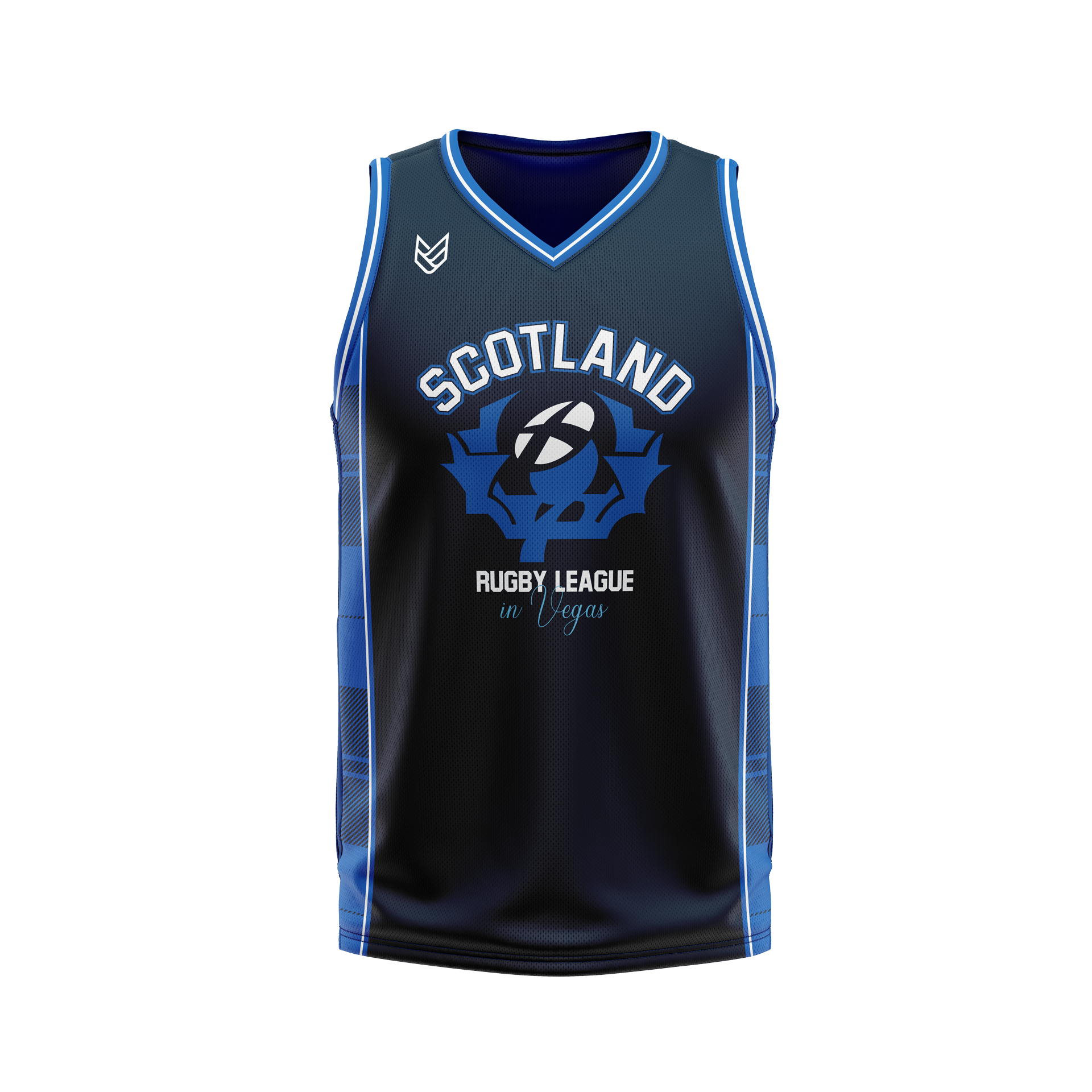 Scotland RL Vegas 2026 Fan Basketball Vest