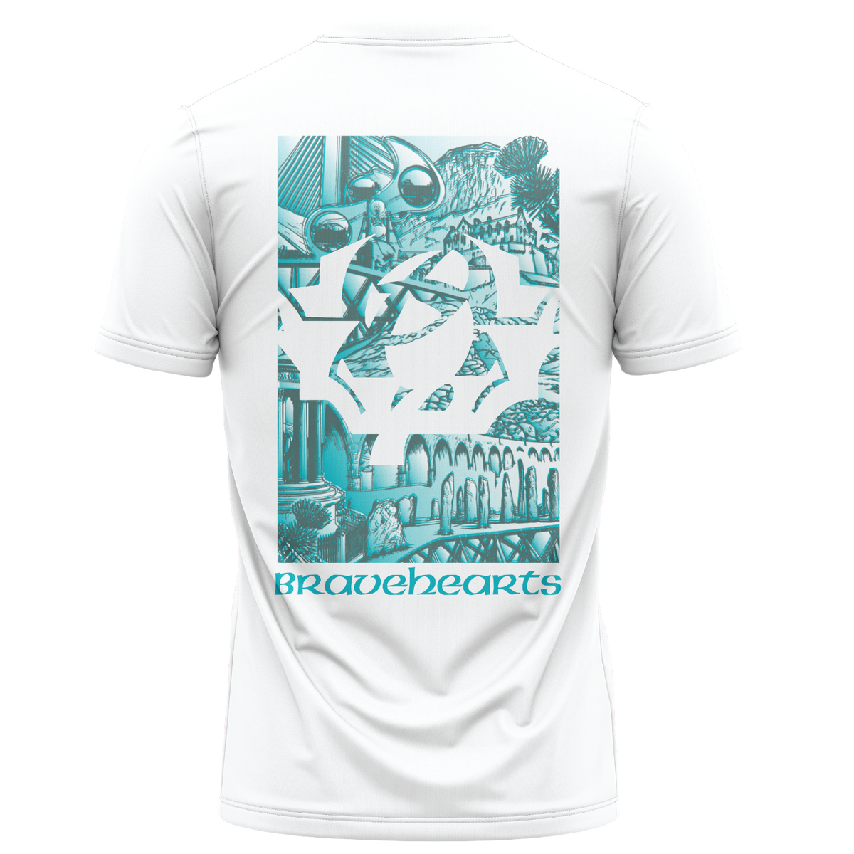 Scotland Rugby League 2027 Cotton Leisure T-Shirt White
