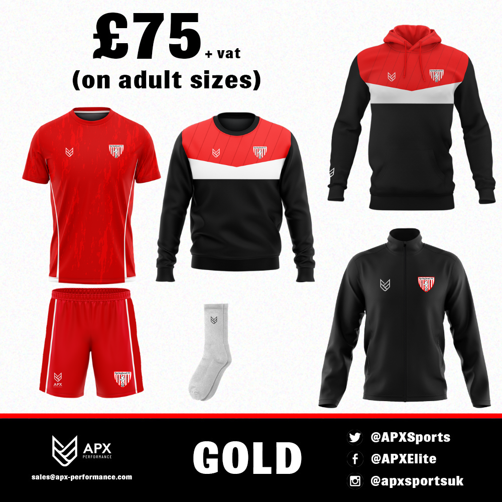 Springhead FC Gold Adult Training Pack
