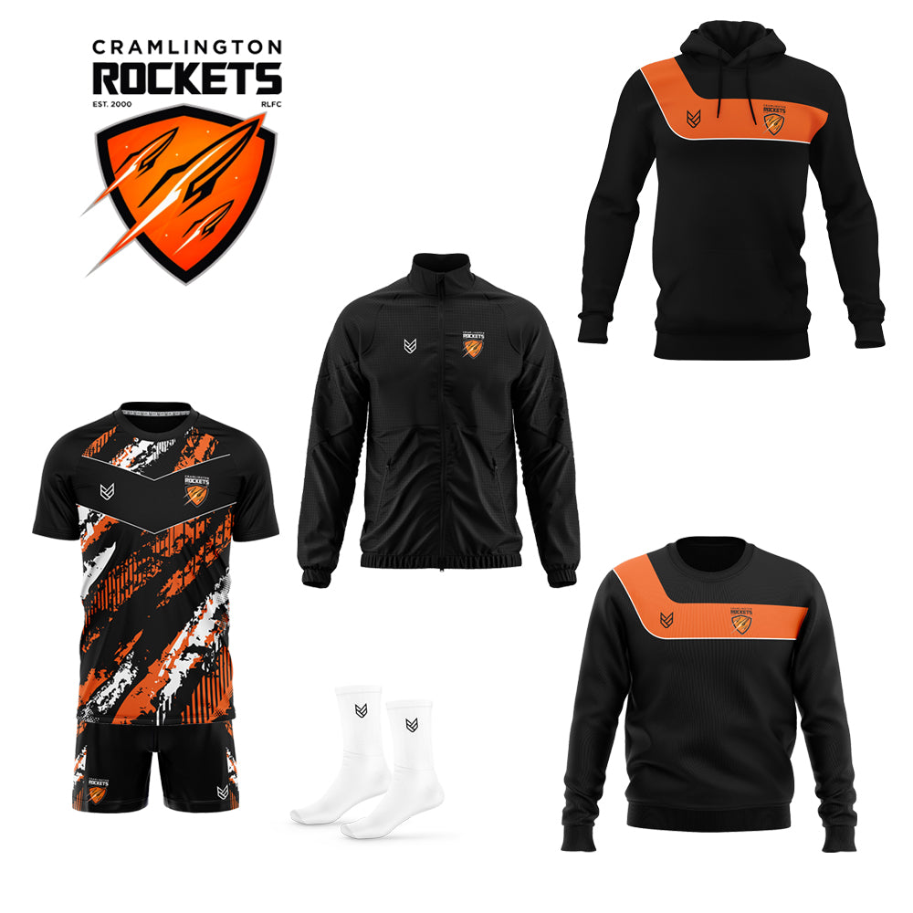 Cramlington Rockets ARLFC Gold Adult Training Pack