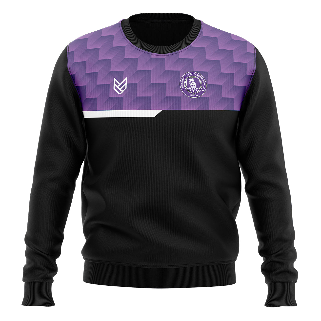 Kingswood Knights ARLFC Adult APX Crew Neck Training Sweatshirt