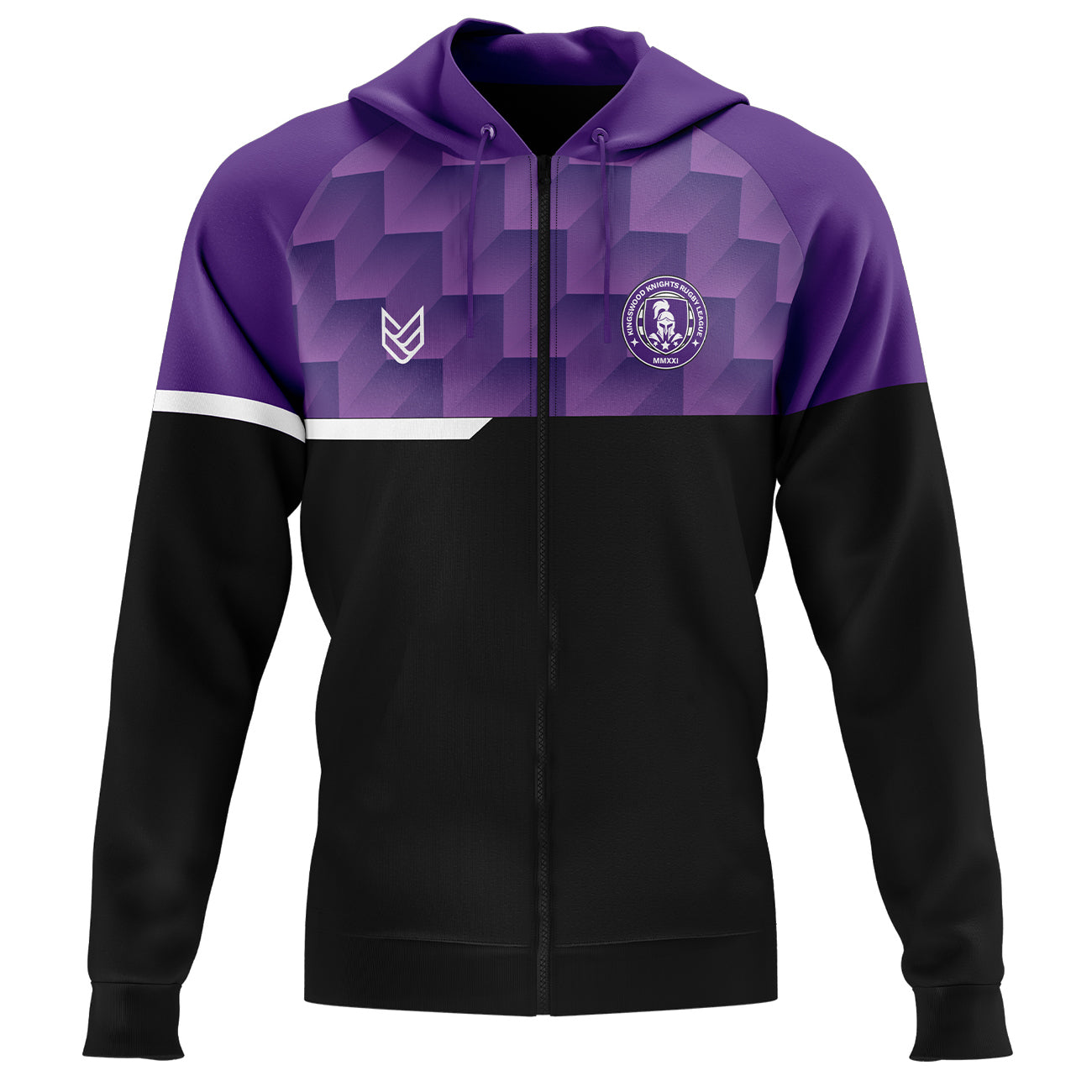 Kingswood Knights ARLFC Adult APX Zipped Hoodie