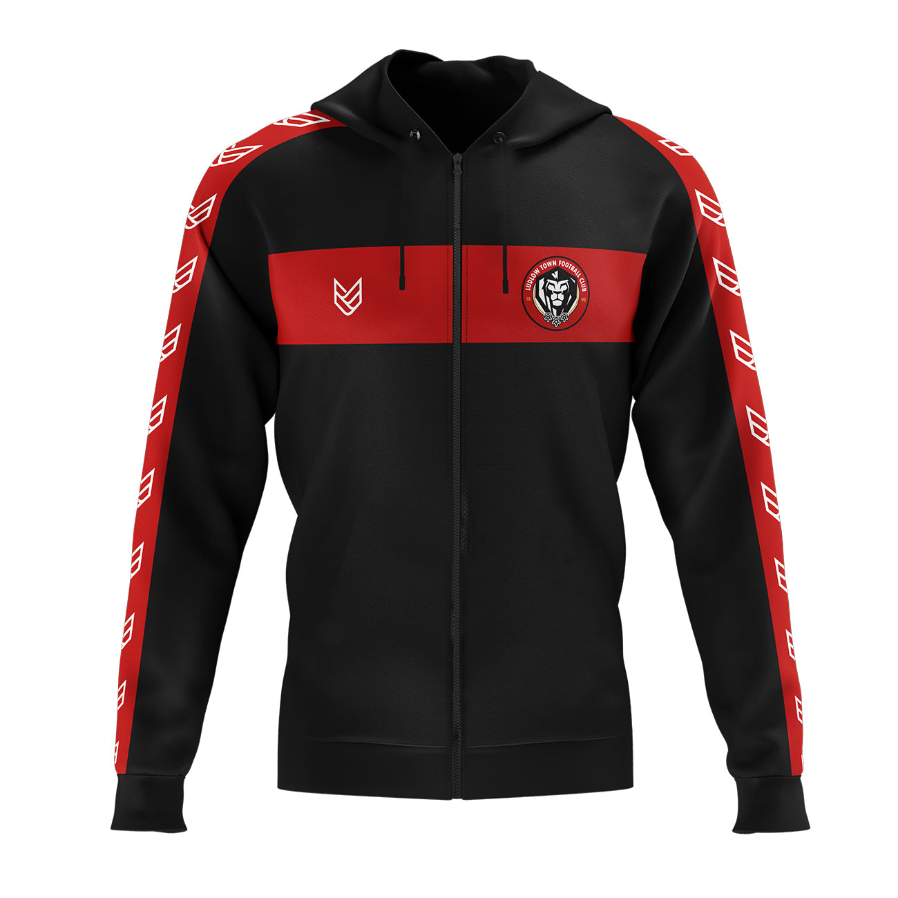Ludlow Town FC Players Zipped Hoodie