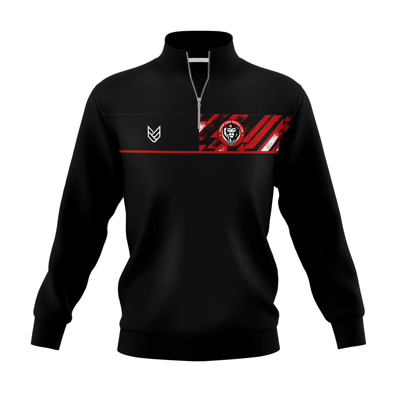 Ludlow Town FC Coaches 1/4 Zip Sweatshirt