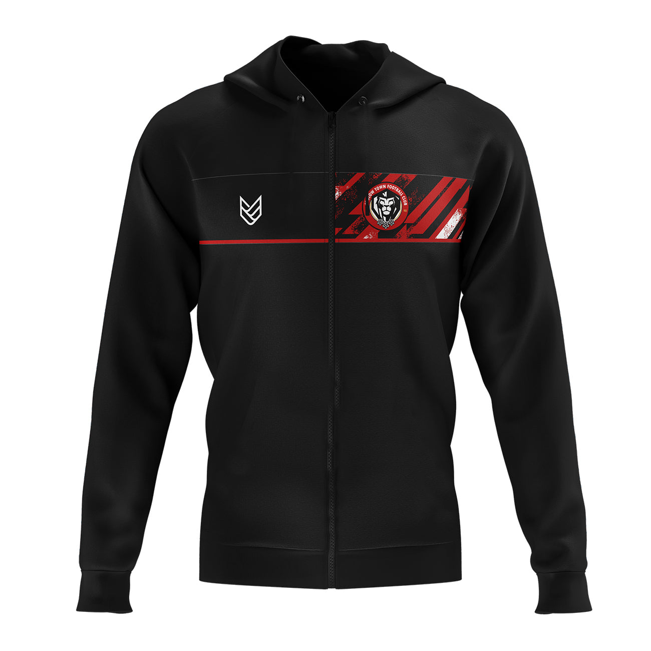 Ludlow Town FC Coaches Zipped Hoodie