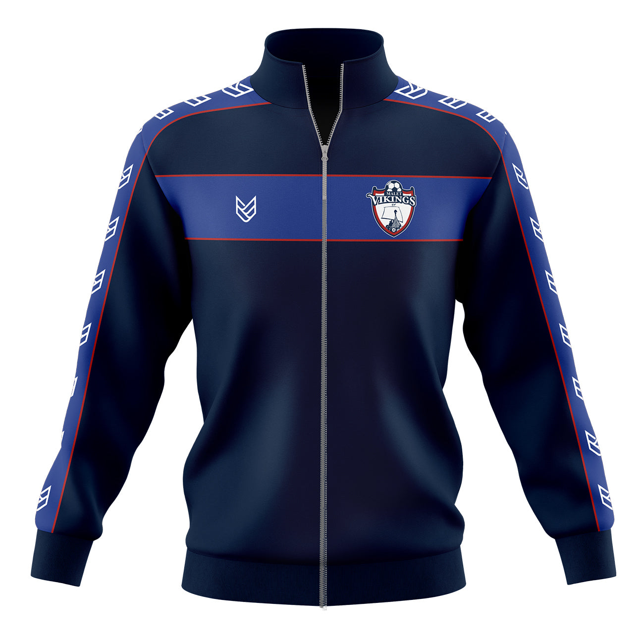 Malet Vikings FC Adult APX Full Zip Tracksuit Top