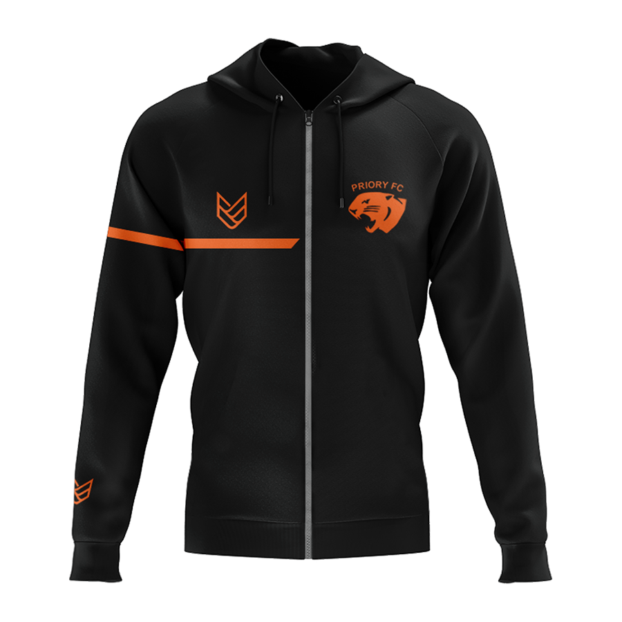 Priory FC Adult APX Warrior Zipped Hoodie