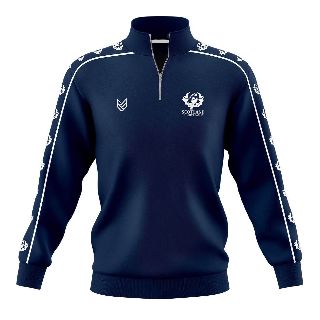 Scotland Rugby League Junior 1/4 Zip Sweatshirt