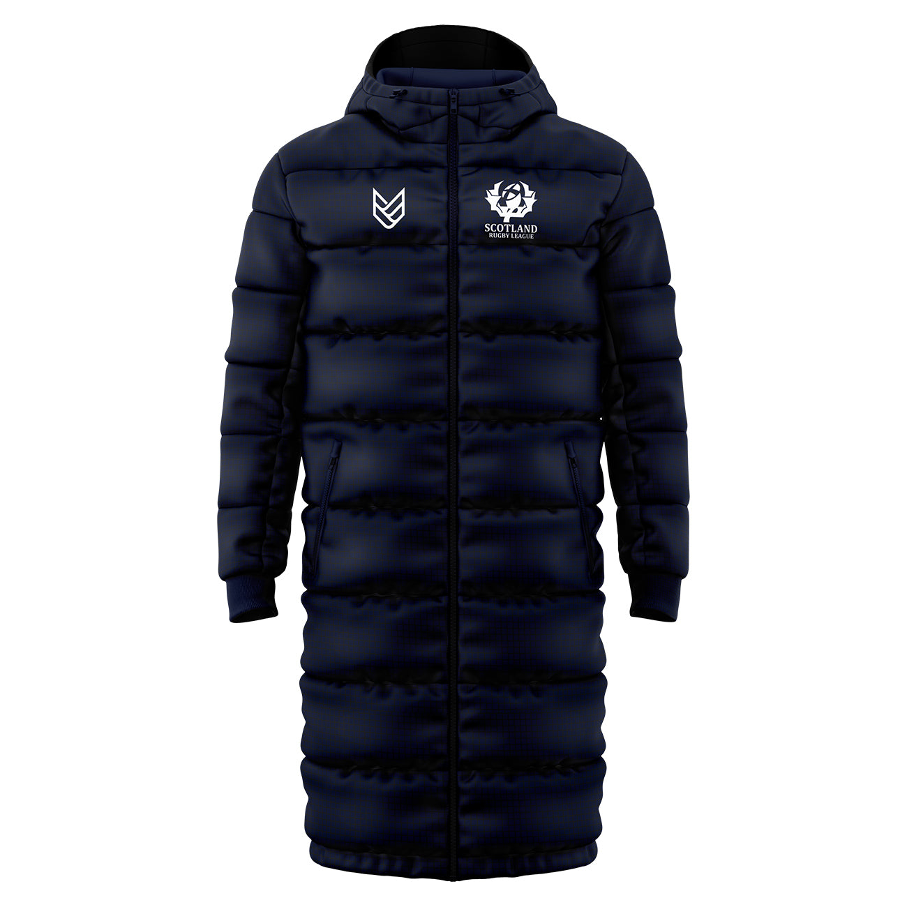 Scotland Rugby League Adult Paladin Long Length Bench Coat