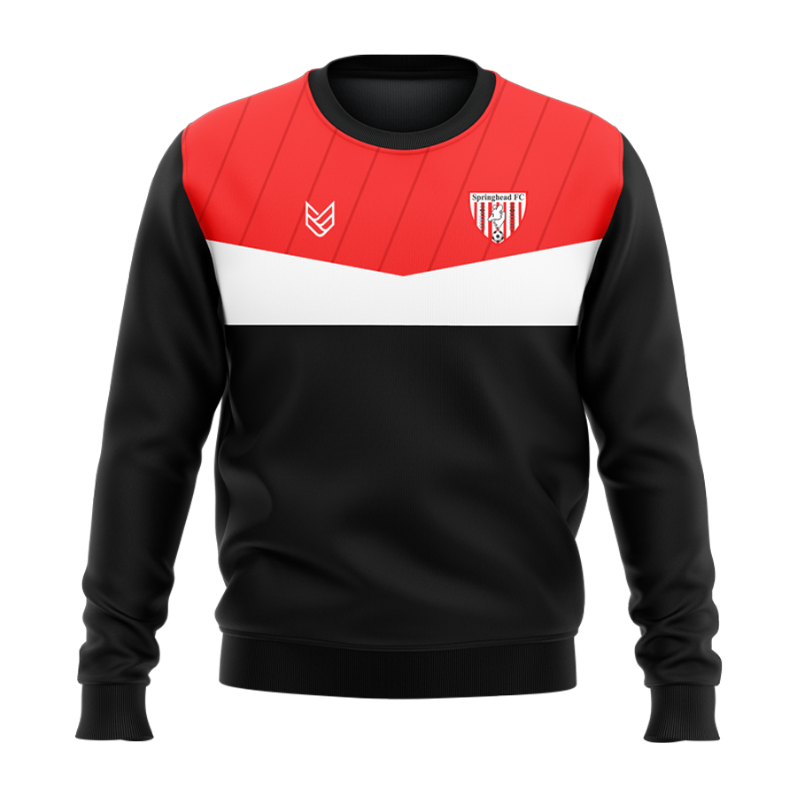 Springhead FC Junior APX Warrior Crew Neck Training Sweatshirt