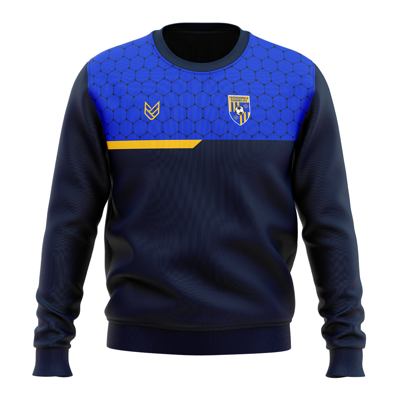 Thorngumbald Barrons FC Adult Crew Neck Training Sweatshirt