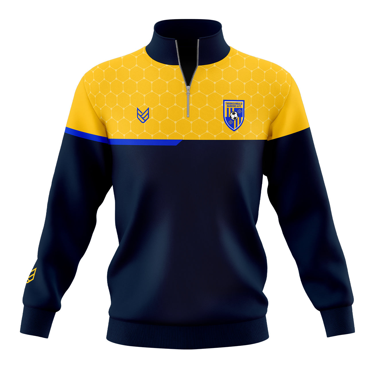 Thorngumbald Barrons FC Junior Alternate 1/4 Zip Sweatshirt