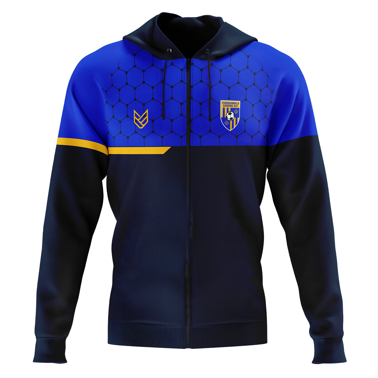 Thorngumbald Barrons FC Adult Zipped Hoodie